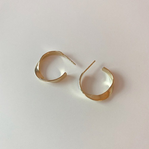 [silver 925] Wave mood earring
