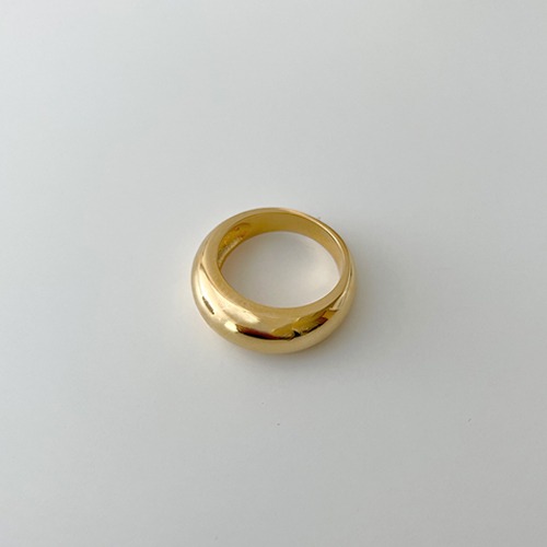 [silver925] Oval gold ring